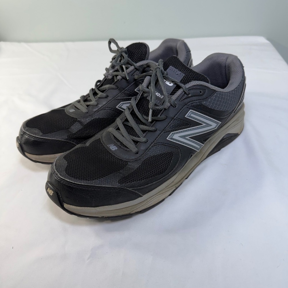 New Balance‎ 1540v3 Mens 12.5 Black Grey Running Shoes M1540BK3 Motion Control